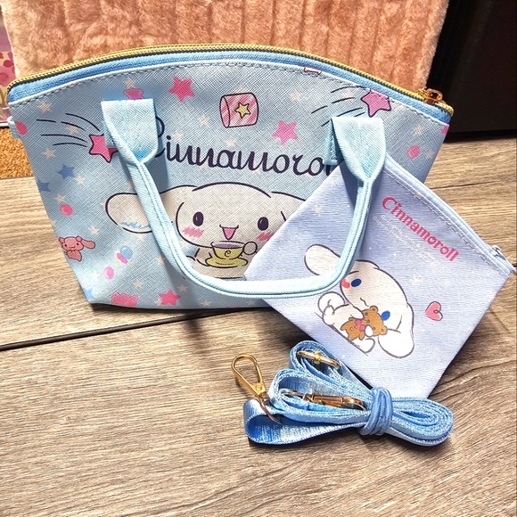 Cute Anime Mini Kawaii Hello Kitty & Friends Cinnamonroll Handbag Crossbody Bag - Picture 6 of 6